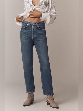 Agolde 90's Mid Rise Loose Fit jeans in colour Range